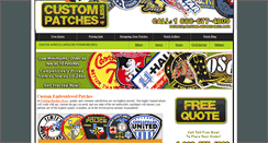 Desktop Screenshot of custom-patches4less.com
